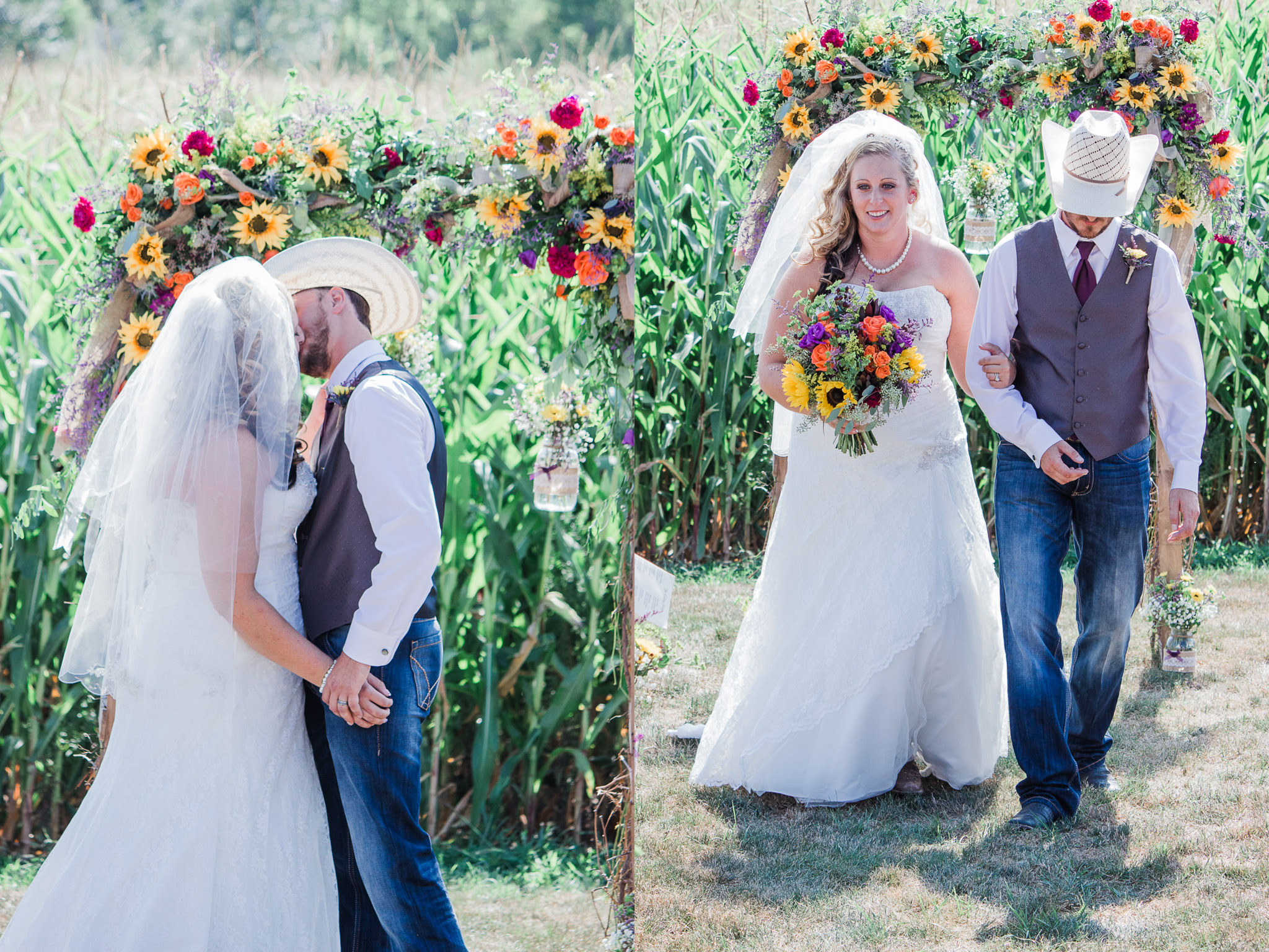 michigan wedding photographer at hilltop manor inn