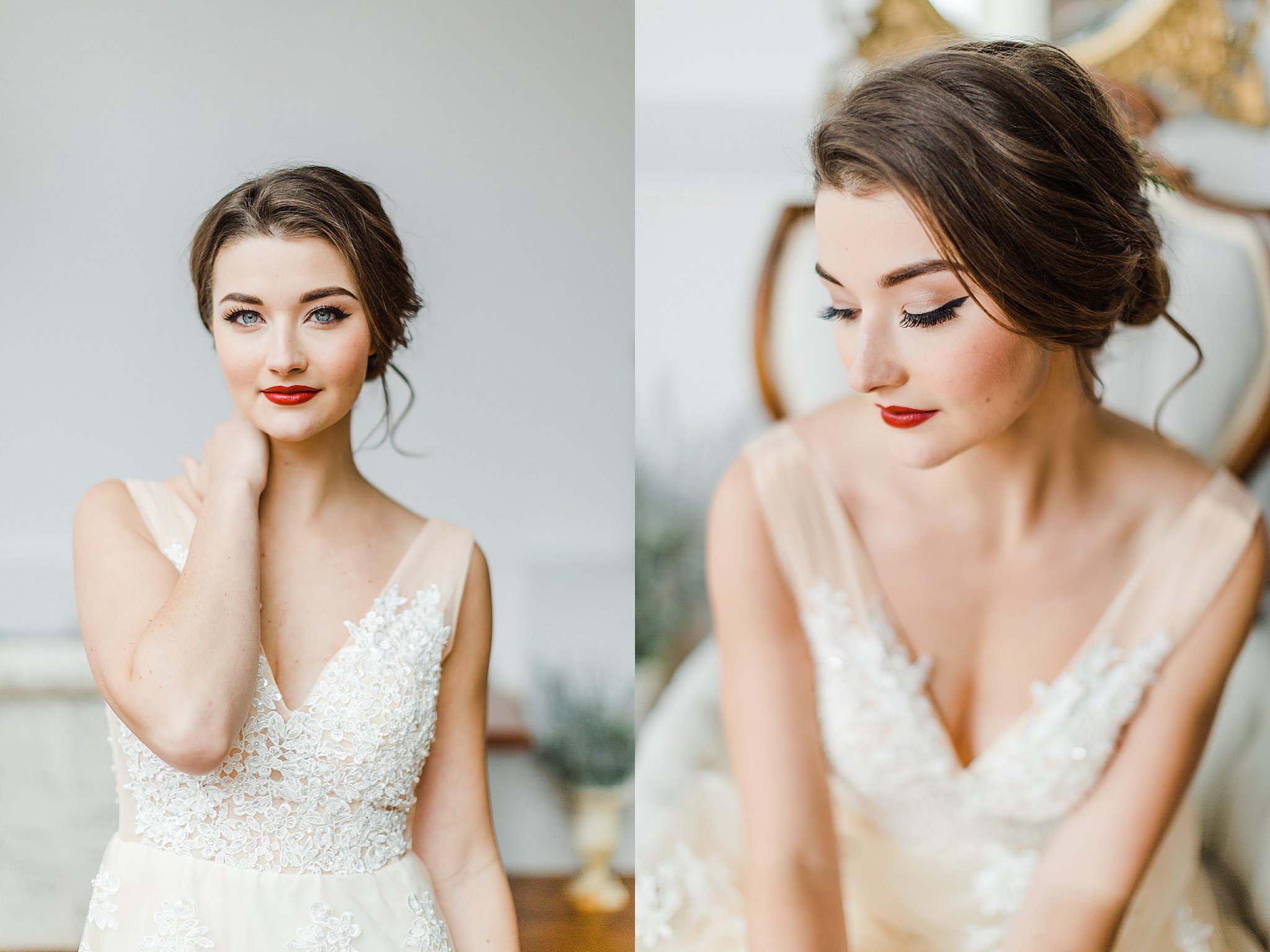 Bridal portraits for an article showing 3 questions to ask when choosing a wedding photographer